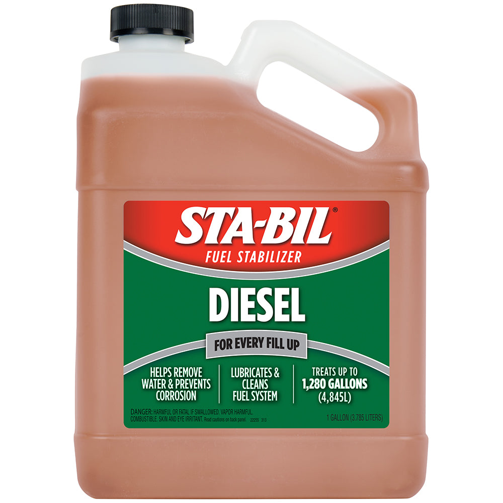 STA-BIL Diesel Formula Fuel Stabilizer  Performance Improver - 1 Gallon [22255] - Premium Cleaning from STA-BIL - Just $63.99! 