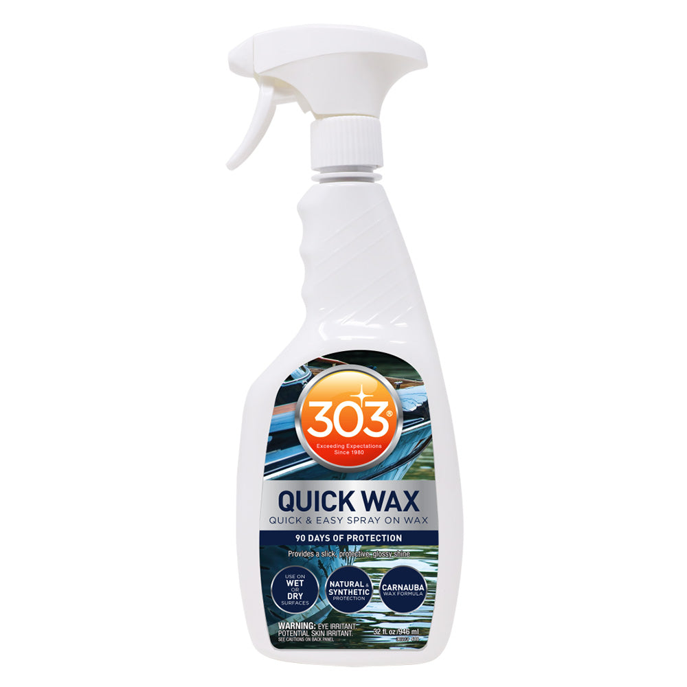 303 Marine Quick Wax - 32oz [30213] - Premium Cleaning from 303 - Just $16.79! 