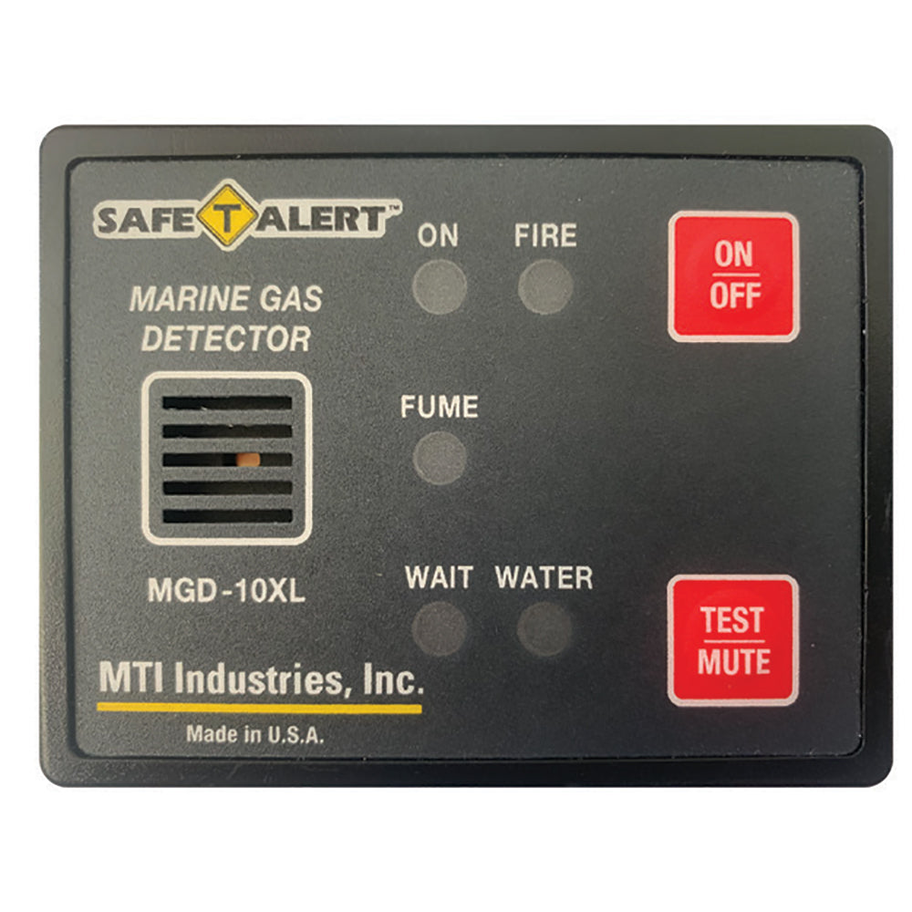 Safe-T-Alert Gas Vapor Alarm Fume, Fire, Bilge Water - Black Surface Mount [MGD-10XL] - Premium Fume Detectors from Safe-T-Alert - Just $96.99! 