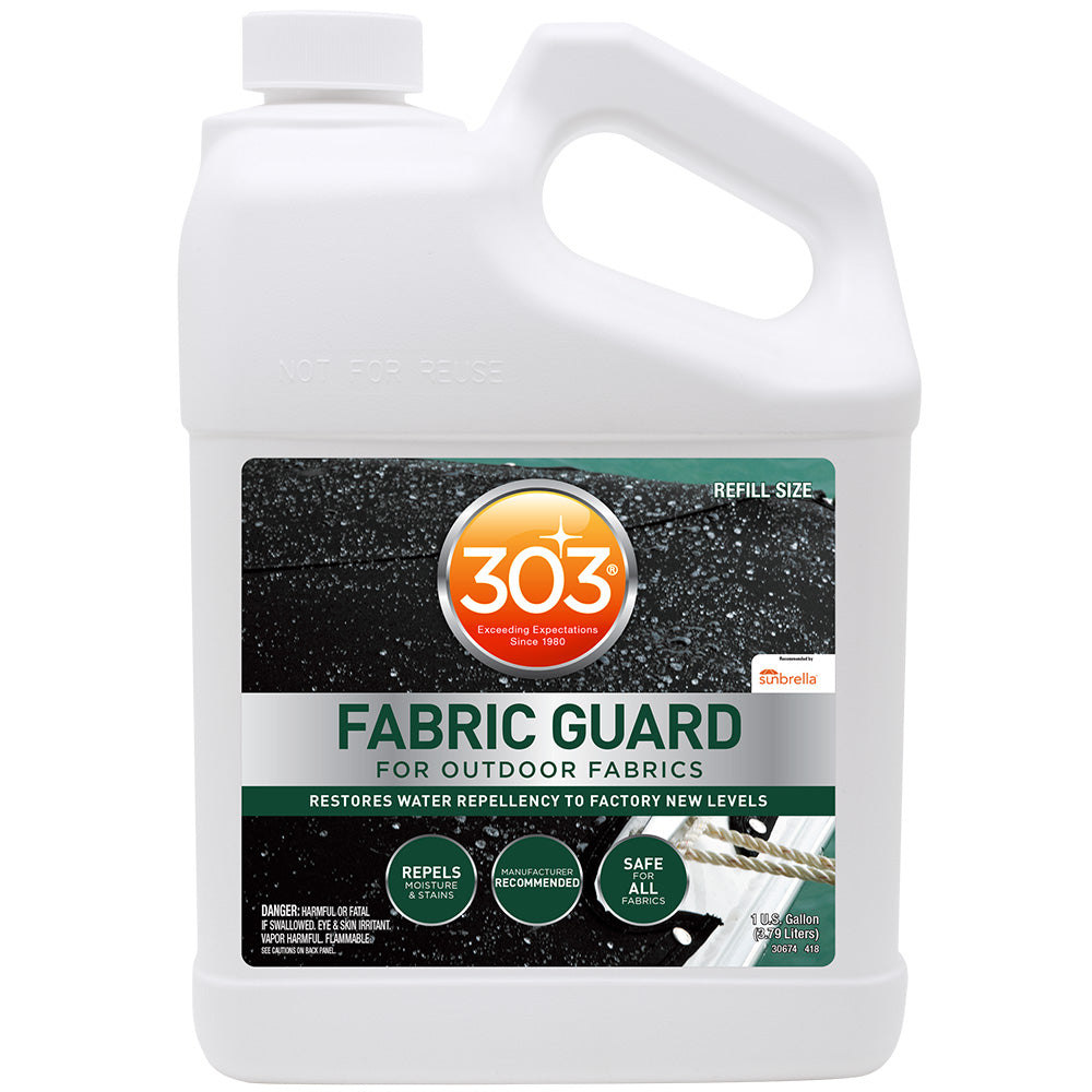 303 Marine Fabric Guard - 1 Gallon [30674] - Premium Cleaning from 303 - Just $89.99! 