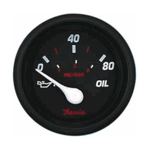 Faria Professional Red 2" Oil Pressure Gauge [14602] - Premium Gauges from Faria Beede Instruments - Just $30.99! 