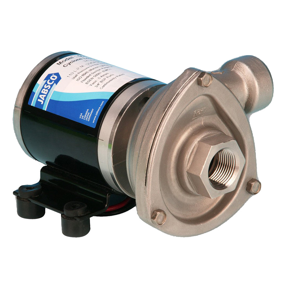 Jabsco Low Pressure Cyclone Centrifugal Pump - 24V [50840-0024] - Premium Washdown / Pressure Pumps from Jabsco - Just $411.99! 