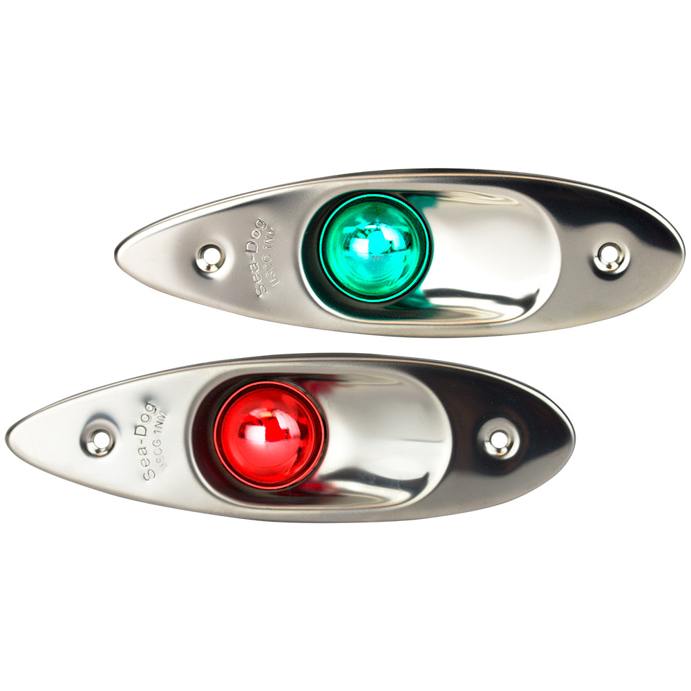 Sea-Dog Stainless Steel Flush Mount LED Side Lights [400080-1] - Premium Navigation Lights from Sea-Dog - Just $92.99! 