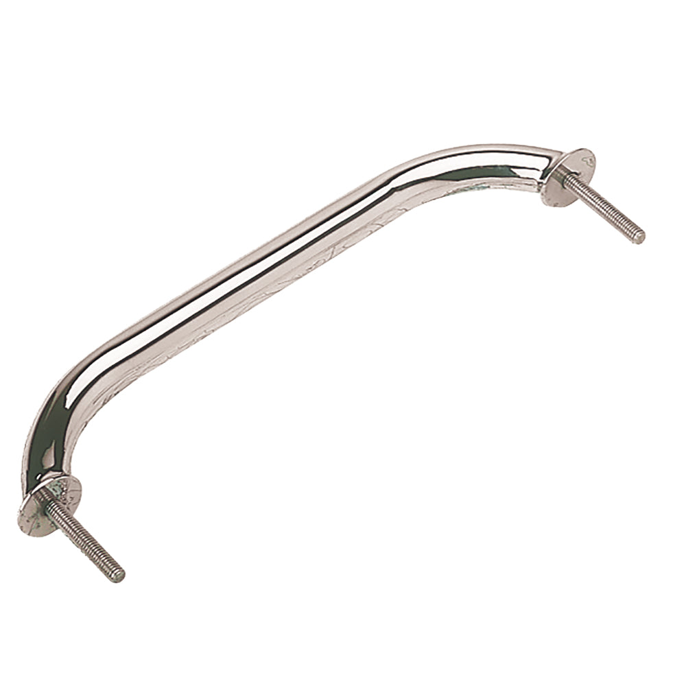 Sea-Dog Stainless Steel Stud Mount Flanged Hand Rail w/Mounting Flange - 10" [254209-1] - Premium Grab Handles from Sea-Dog - Just $32.99! 