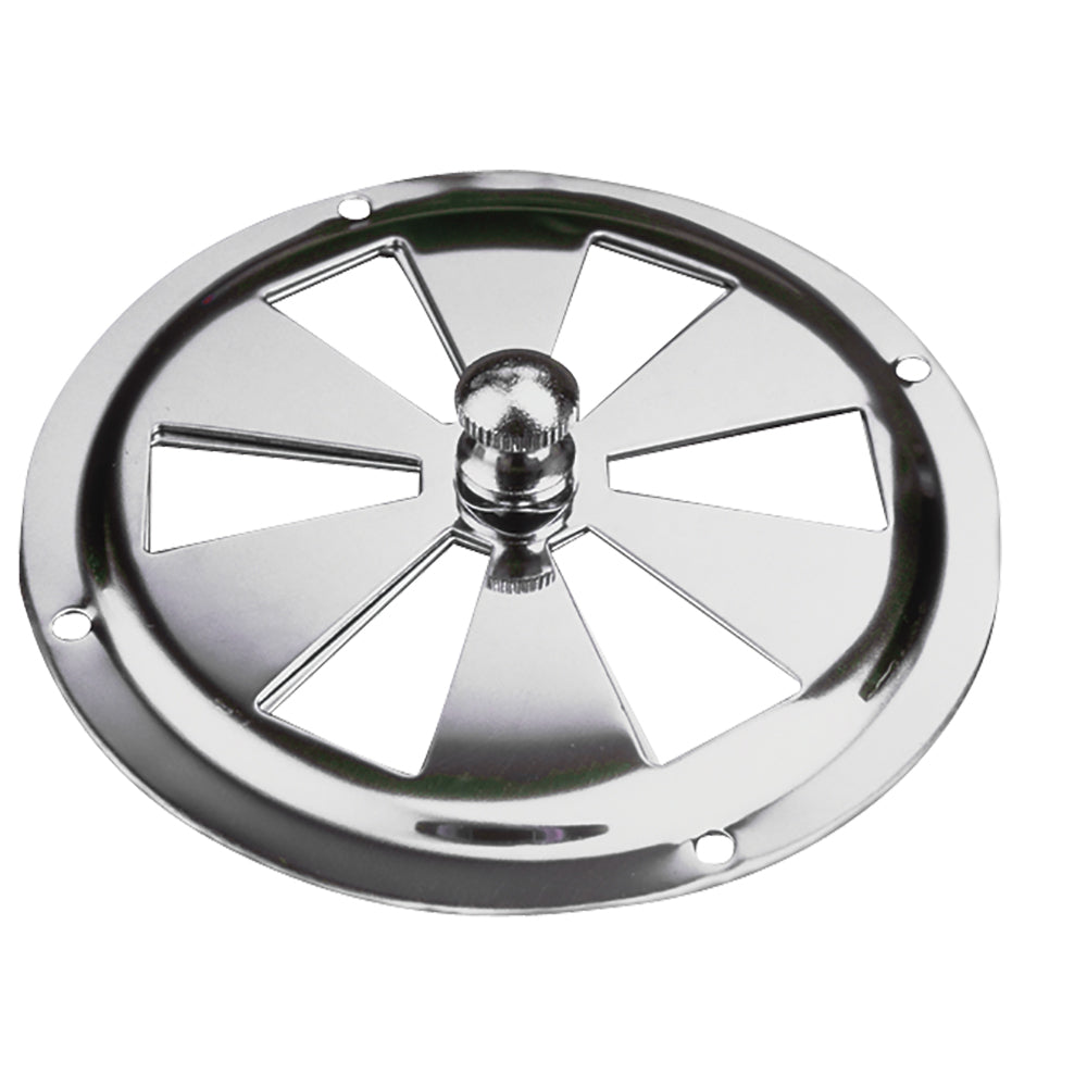 Sea-Dog Stainless Steel Butterfly Vent - Center Knob - 5" [331450-1] - Premium Vents from Sea-Dog - Just $20.99! 