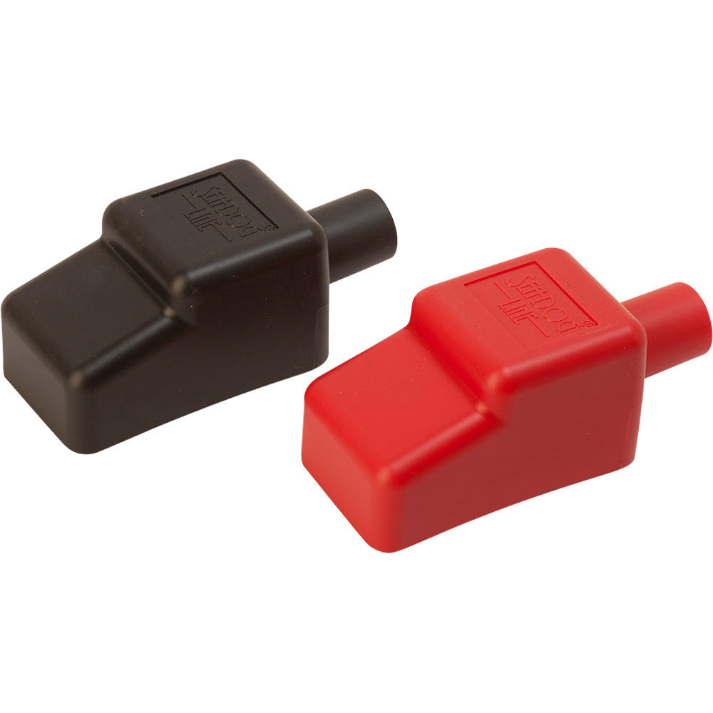 Sea-Dog Battery Terminal Covers - Red/Back - 1/2" [415110-1] - Premium Battery Management from Sea-Dog - Just $6.99! Shop now at Boat Gear Depot