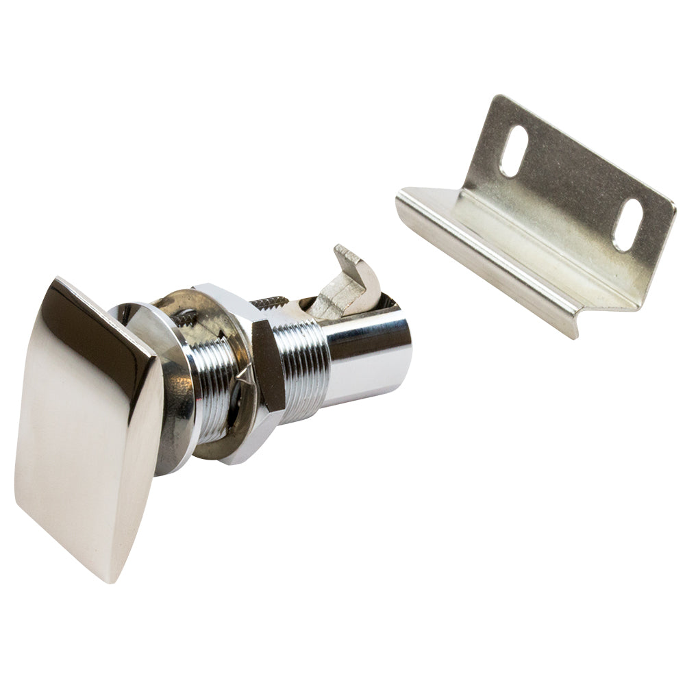 Sea-Dog Push Button Cabinet Latch - Rectangular [225420-1] - Premium Latches from Sea-Dog - Just $33.99! 