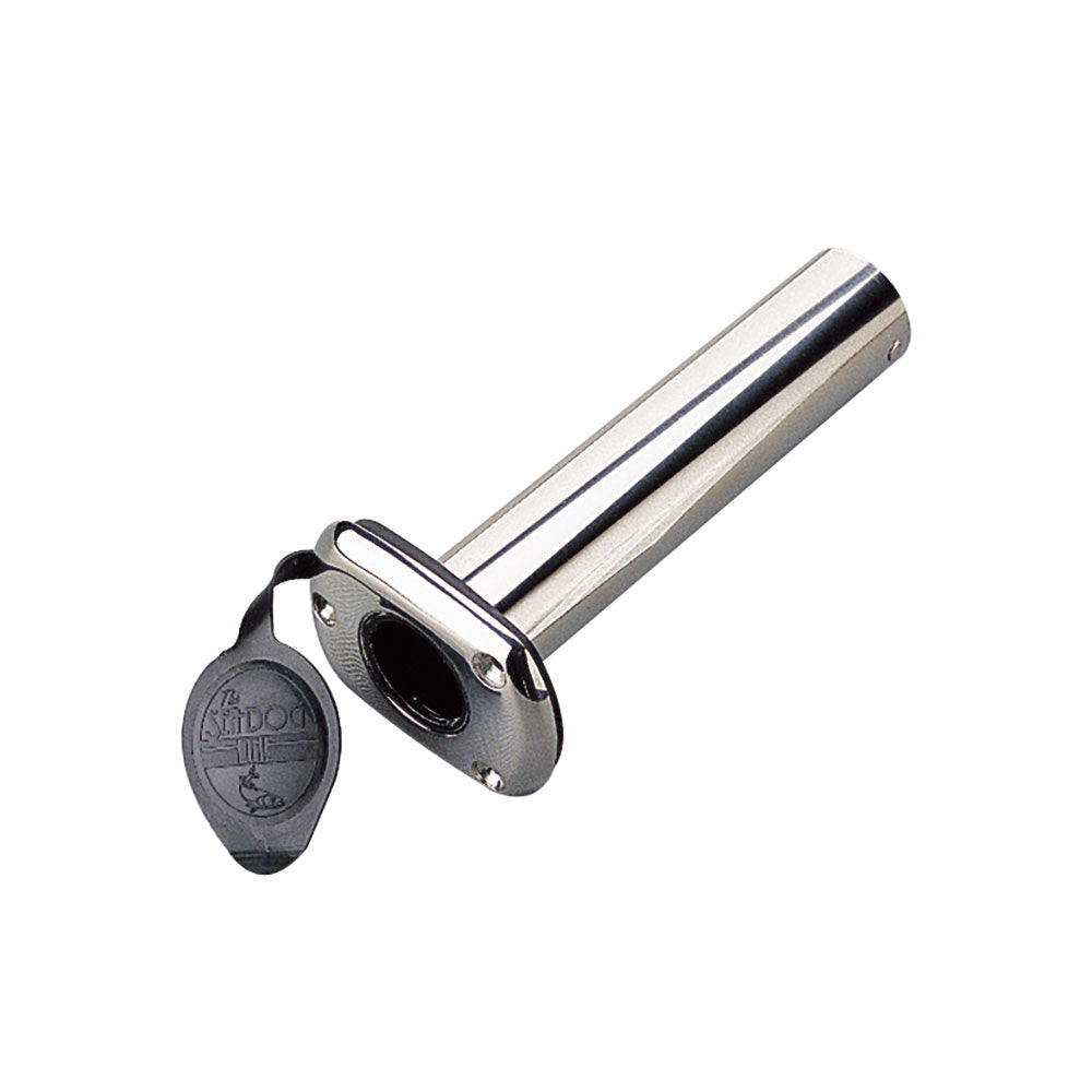 Sea-Dog Stainless Steel Flush Mount Rod Holder w/Cap - 90 [325233-1] - Premium Rod Holders from Sea-Dog - Just $50.99! 