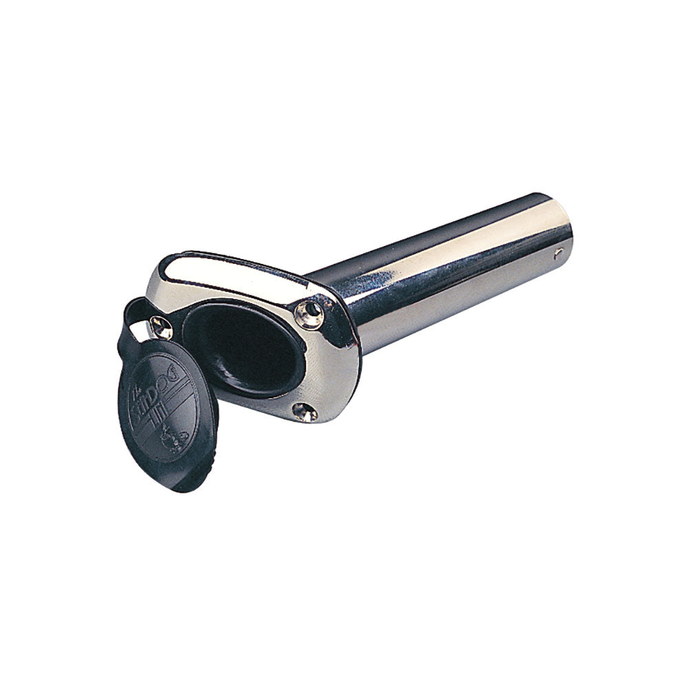 Sea-Dog Cast Stainless Steel Flush Mount Rod Holder w/Cap - 30 [325235-1] - Premium Rod Holders from Sea-Dog - Just $52.99! Shop now at Boat Gear Depot