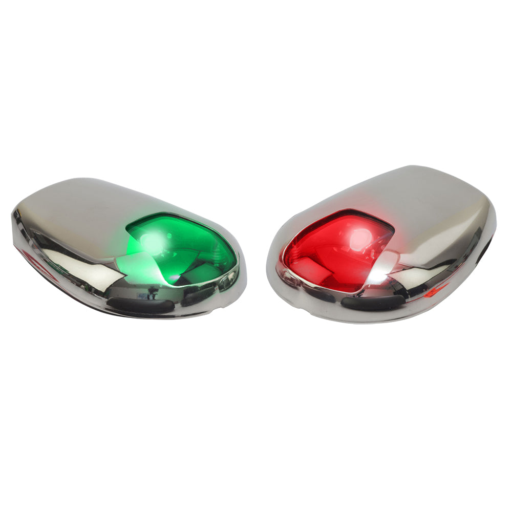 Sea-Dog Stainless Steel Side Mount LED Navigation Lights - 2 NM - Port  Starboard [400079-1] - Premium Navigation Lights from Sea-Dog - Just $86.99! 