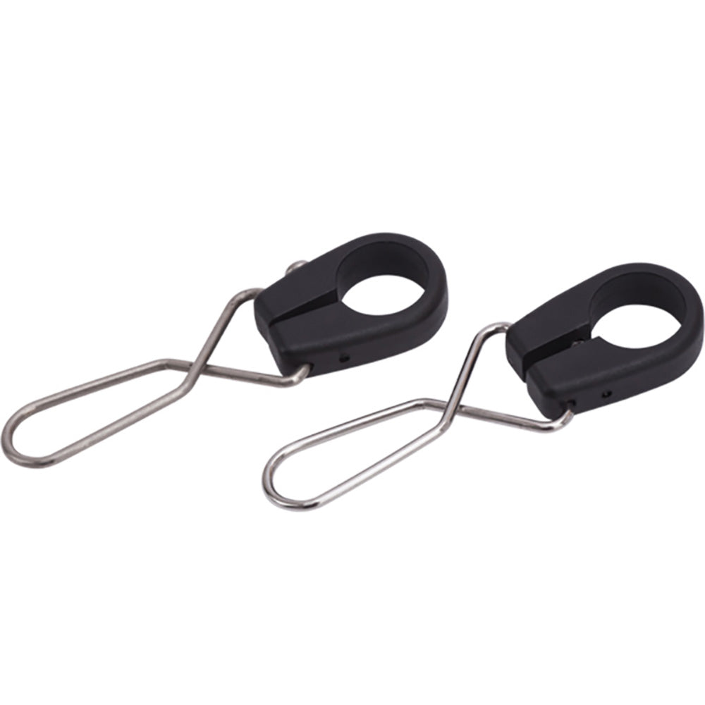 Sea-Dog Nylon Flagpole Pennant Mounts  Stainless Clips - Pair [328197-1] - Premium Accessories from Sea-Dog - Just $8.99! 