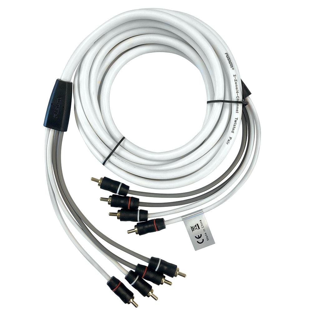 Fusion RCA Cable - 4 Channel - 6 [010-12892-00] - Premium Accessories from Fusion - Just $17.99! 