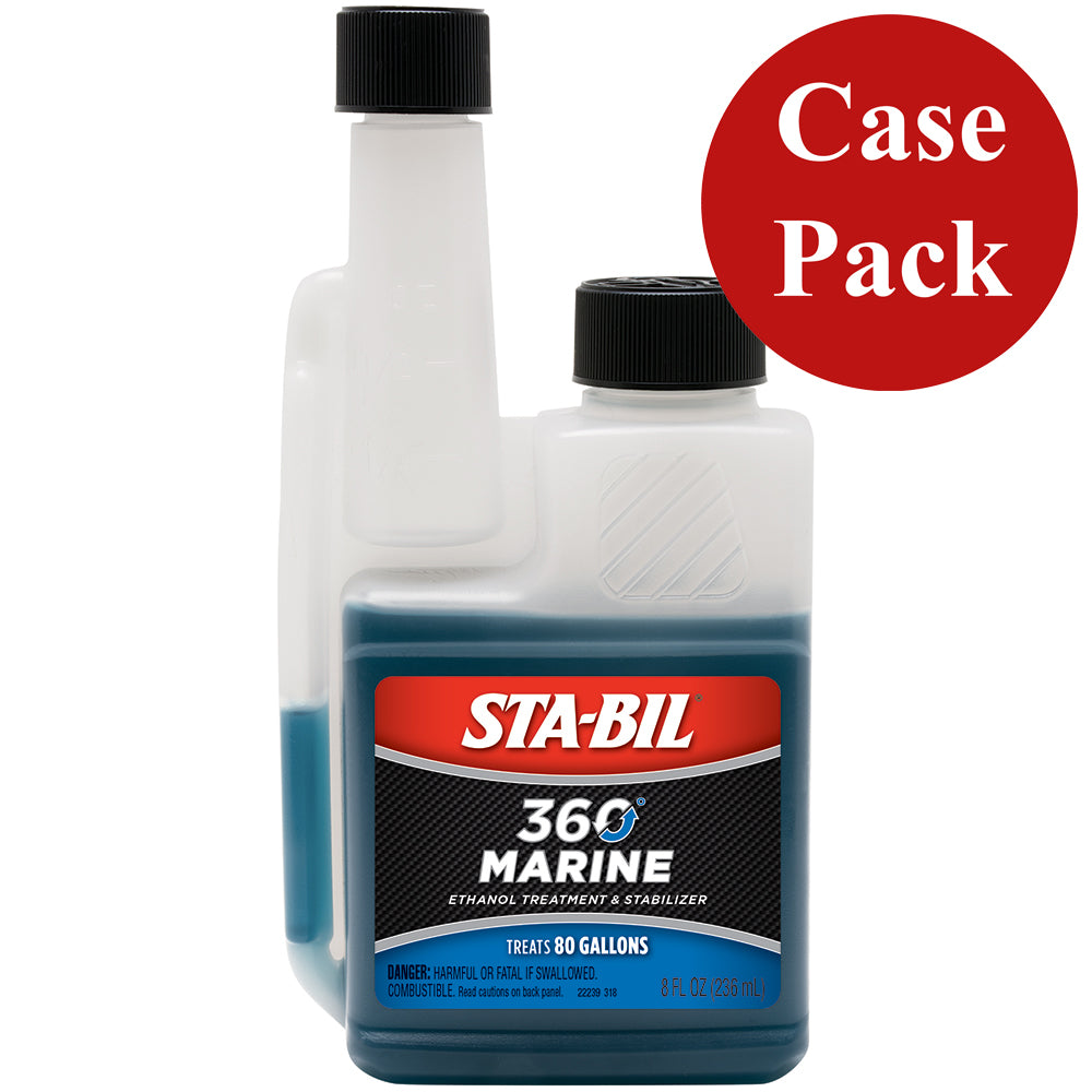 STA-BIL 360 Marine - 8oz *Case of 12* [22239CASE] - Premium Cleaning from STA-BIL - Just $98.99! 