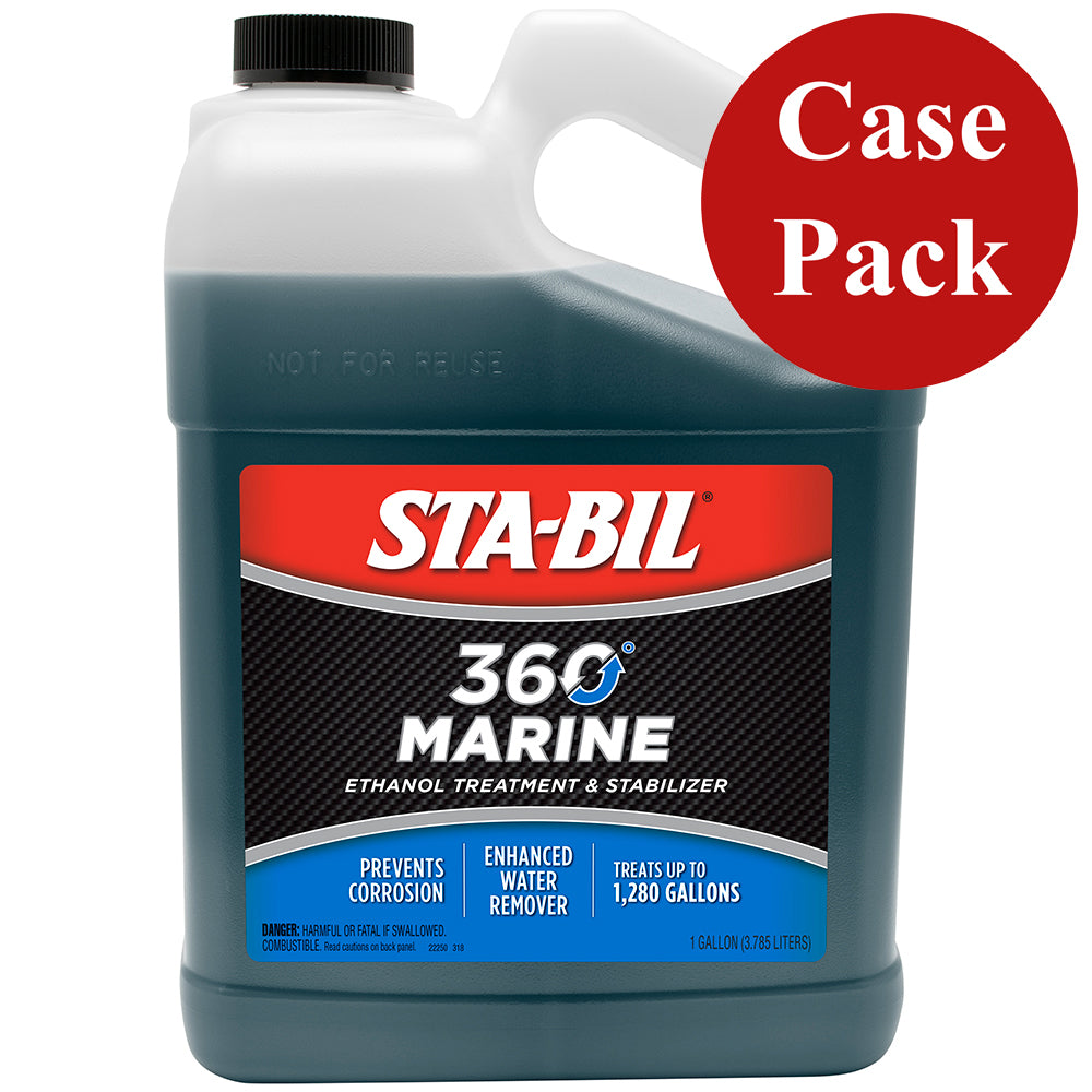 STA-BIL 360 Marine - 1 Gallon *Case of 4* [22250CASE] - Premium Cleaning from STA-BIL - Just $286.99! 