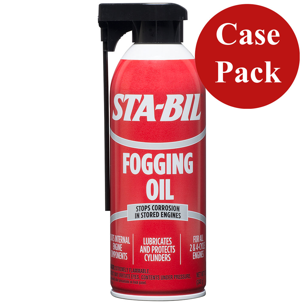 STA-BIL Fogging Oil - 12oz *Case of 6* [22001CASE] - Premium Cleaning from STA-BIL - Just $31.99! 