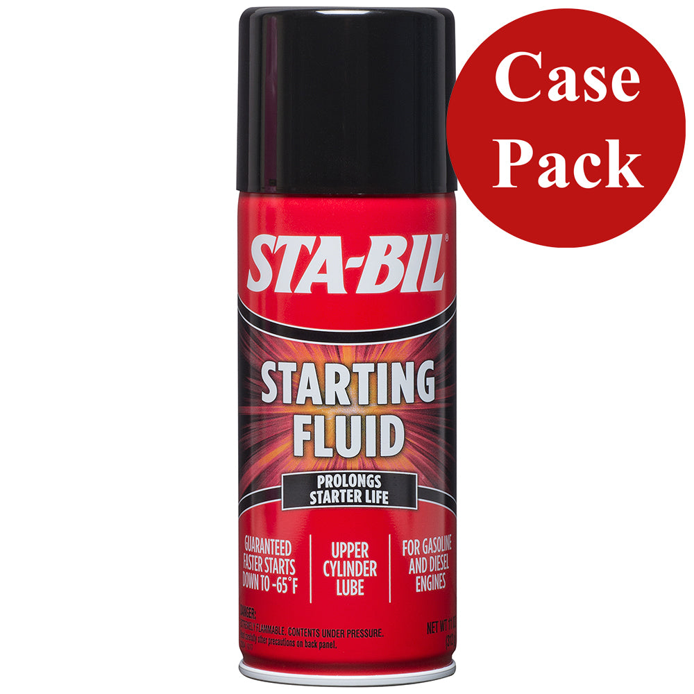 STA-BIL Starting Fluid - 11oz *Case of 6* [22004CASE] - Premium Cleaning from STA-BIL - Just $23.99! 