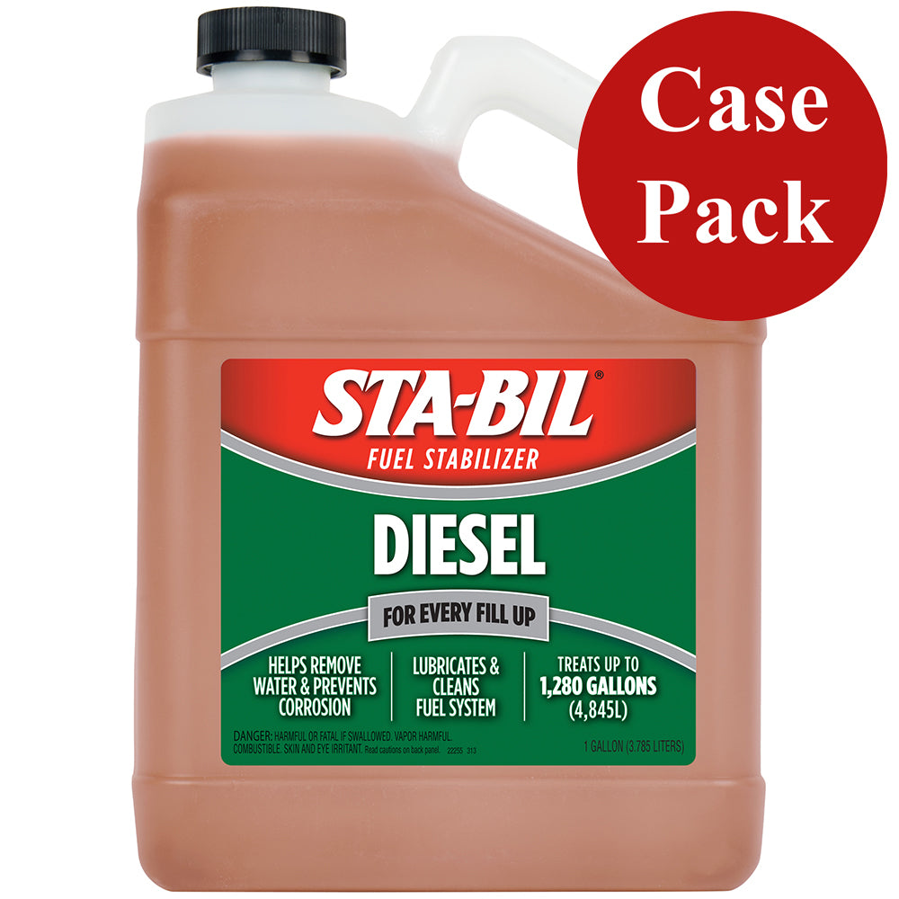 STA-BIL Diesel Formula Fuel Stabilizer  Performance Improver - 1 Gallon *Case of 4* [22255CASE] - Premium Cleaning from STA-BIL - Just $305.99! 