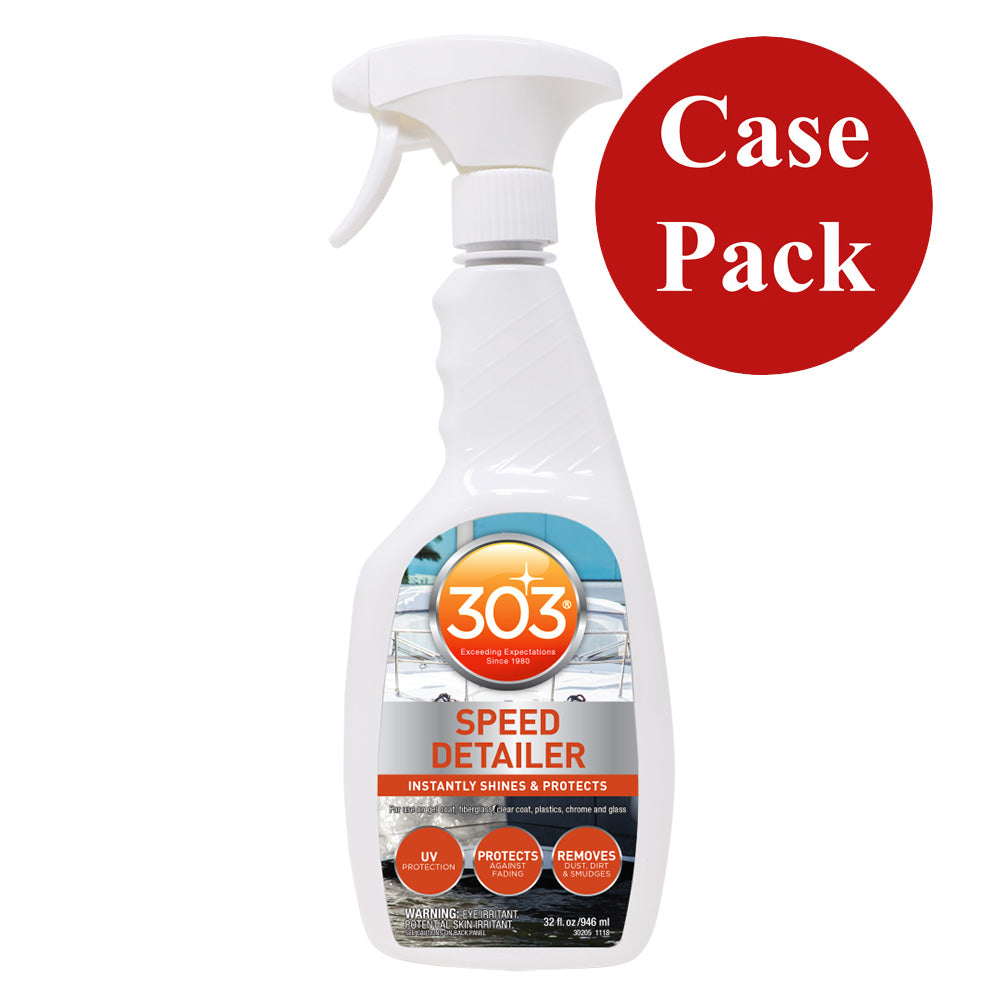 303 Marine Speed Detailer - 32oz *Case of 6* [30205CASE] - Premium Cleaning from 303 - Just $47.99! 