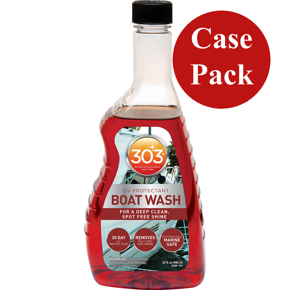 303 Boat Wash w/UV Protectant - 32oz *Case of 6* [30586CASE] - Premium Cleaning from 303 - Just $79.99! 