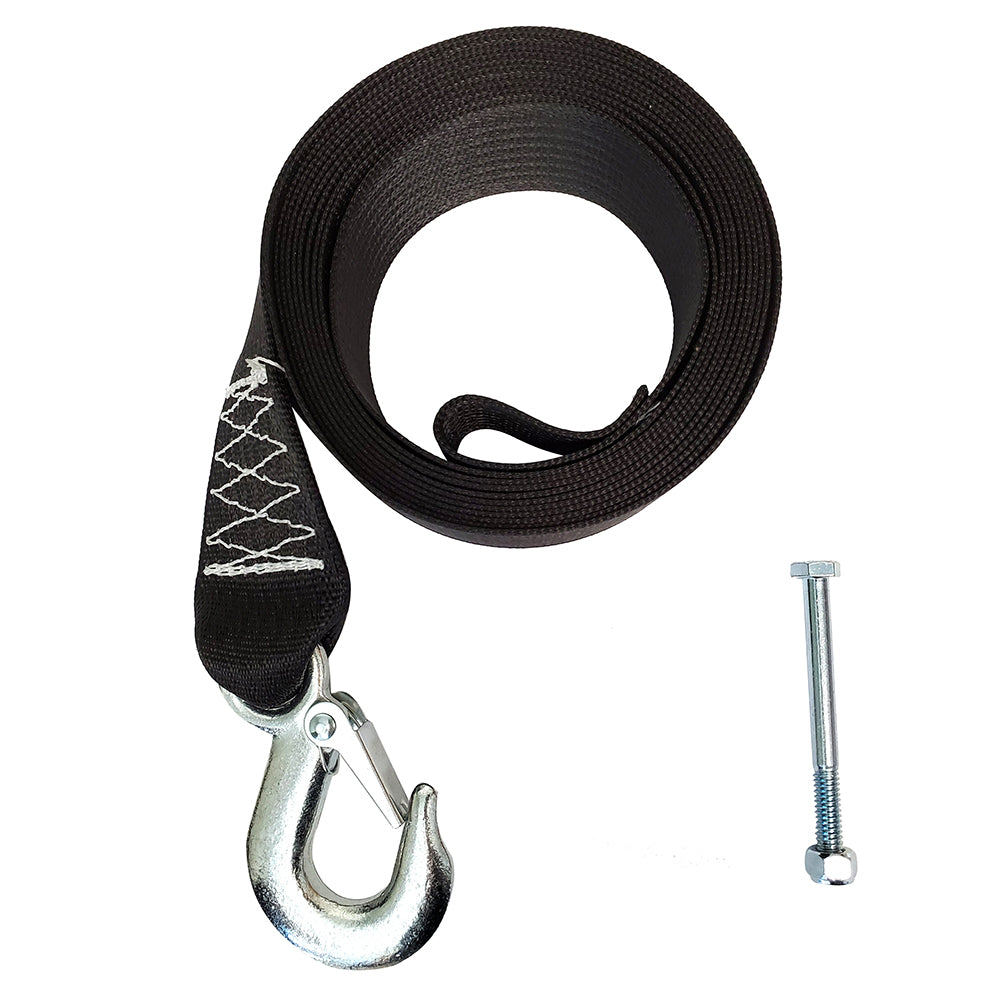 Rod Saver PWC Winch Strap Replacement - 12 [PWC12] - Premium Winch Straps & Cables from Rod Saver - Just $11.99! 