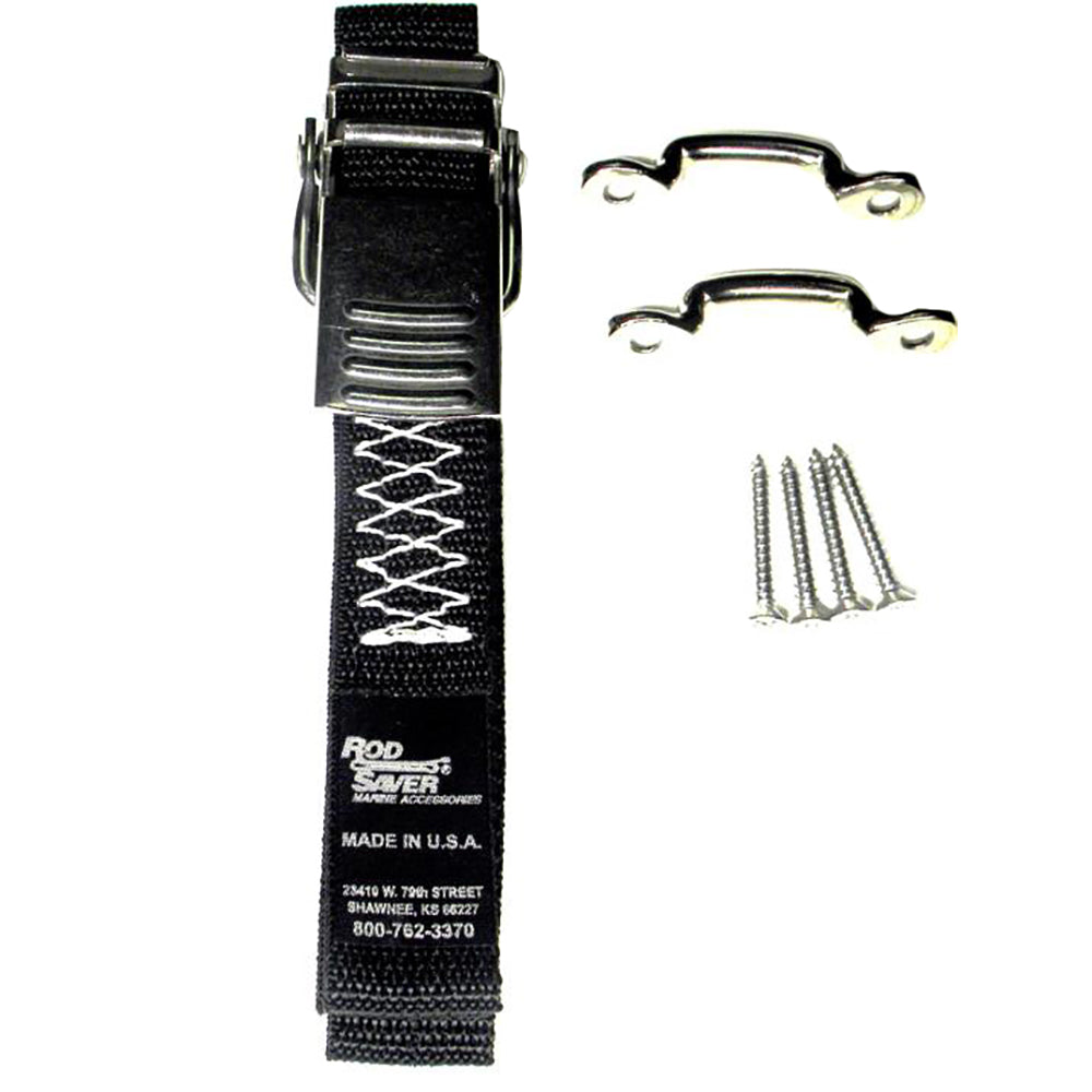 Rod Saver Stainless Steel Battery/Gas Tank Tie-Down - 48" [SSBGTD] - Premium Tie-Downs from Rod Saver - Just $12.99! 