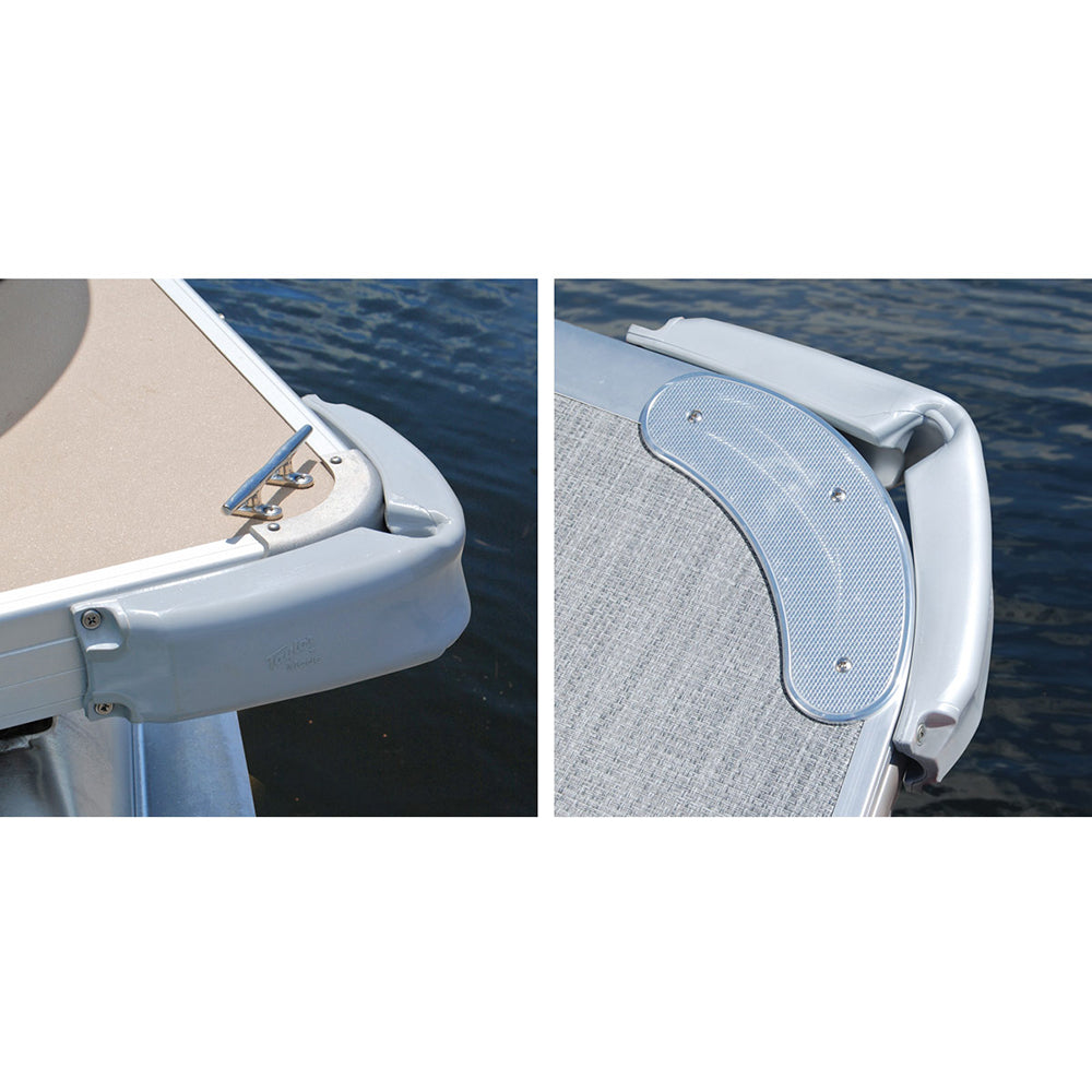 Taylor Made Pontoon Curved Corner-Gard - 3"W x 12"L [31038] - Premium Accessories from Taylor Made - Just $33.99! 