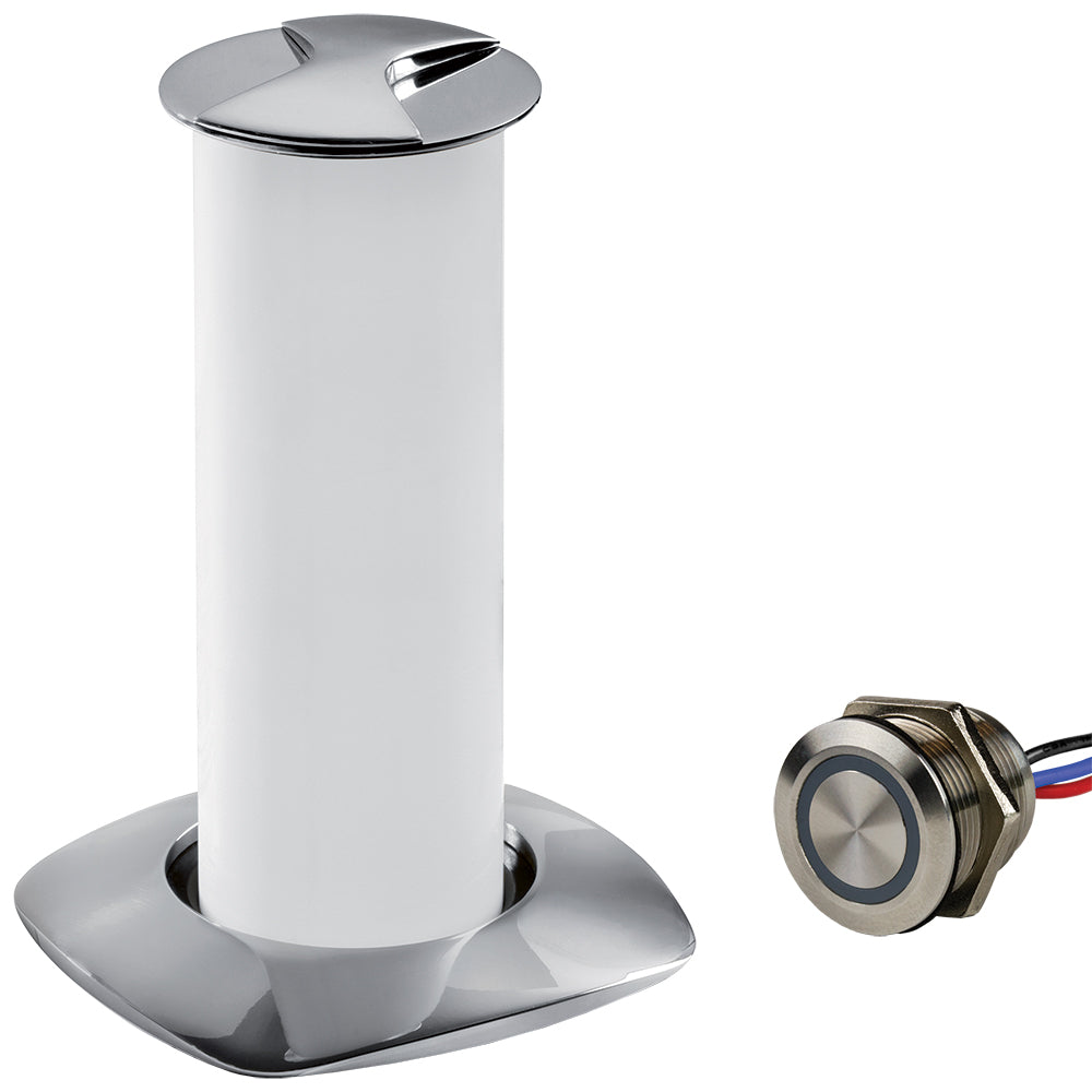 Sea-Dog Aurora Stainless Steel LED Pop-Up Table Light - 3W w/Touch Dimmer Switch [404610-3-403061-1] - Premium Interior / Courtesy Light from Sea-Dog - Just $191.99! 