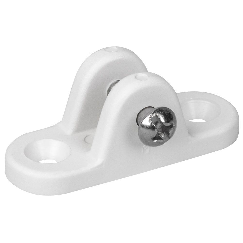 Sea-Dog Nylon Small Deck Hinge - White [273206-1] - Premium Bimini Top Fittings from Sea-Dog - Just $5.99! 