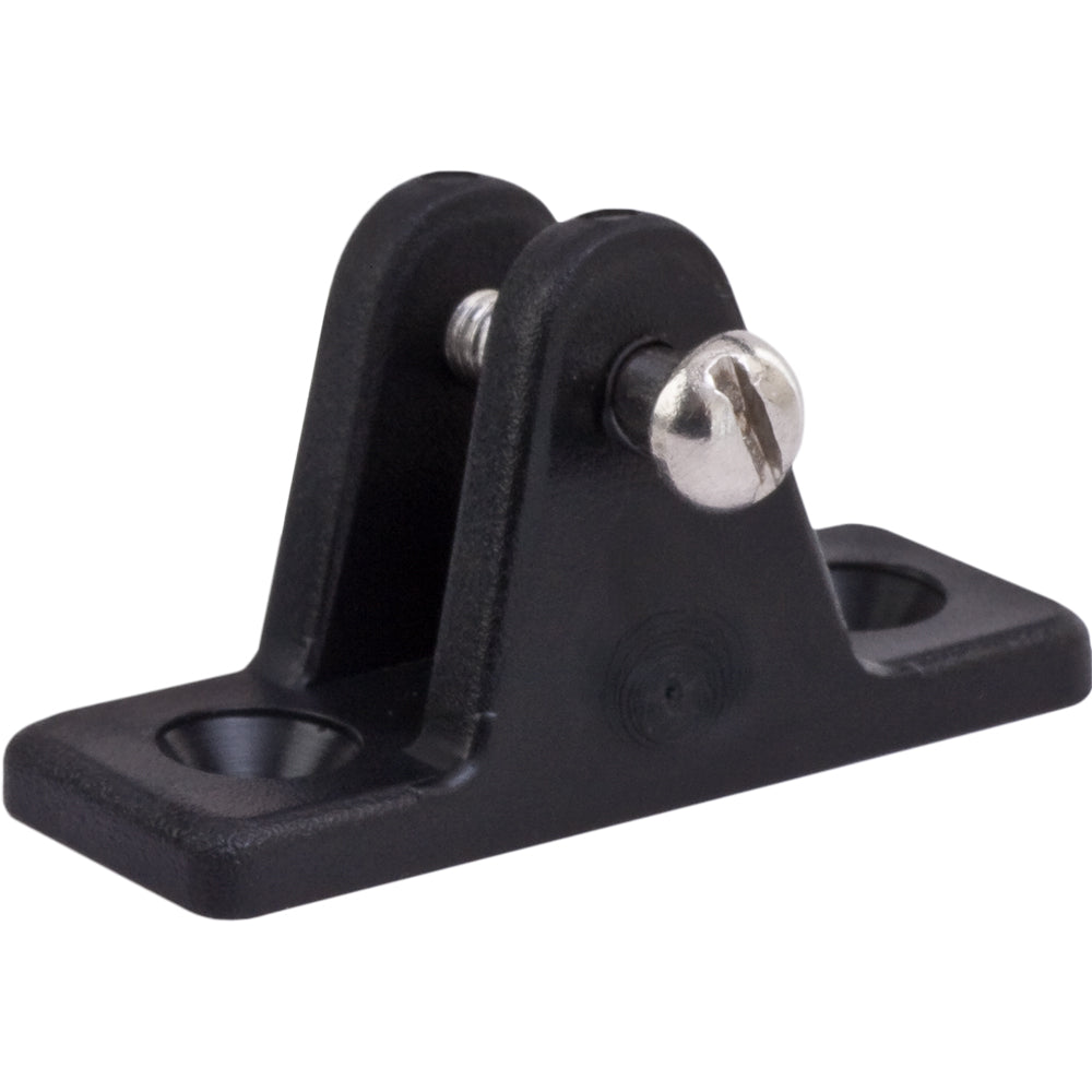 Sea-Dog Nylon Angled Deck Hinge - Black [273230-1] - Premium Bimini Top Fittings from Sea-Dog - Just $5.99! 