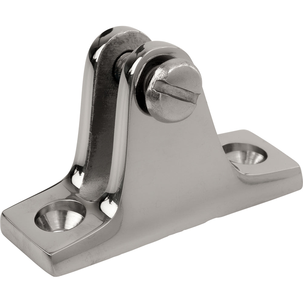 Sea-Dog Stainless Steel Angle Base Deck Hinge [270230-1] - Premium Bimini Top Fittings from Sea-Dog - Just $12.99! 