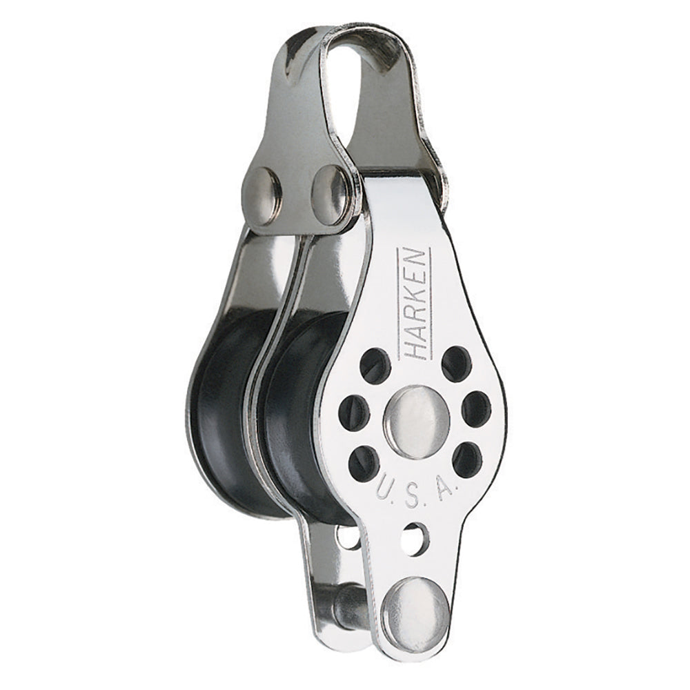 Harken 22mm Double Micro Block w/Becket [227] - Premium Blocks from Harken - Just $39.95! 