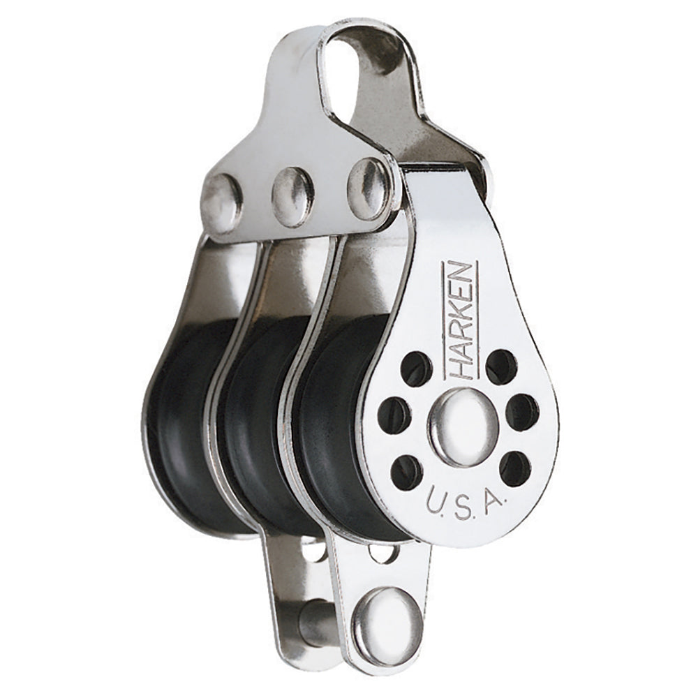 Harken 22mm Triple Micro Block w/Becket [229] - Premium Blocks from Harken - Just $53.95! 