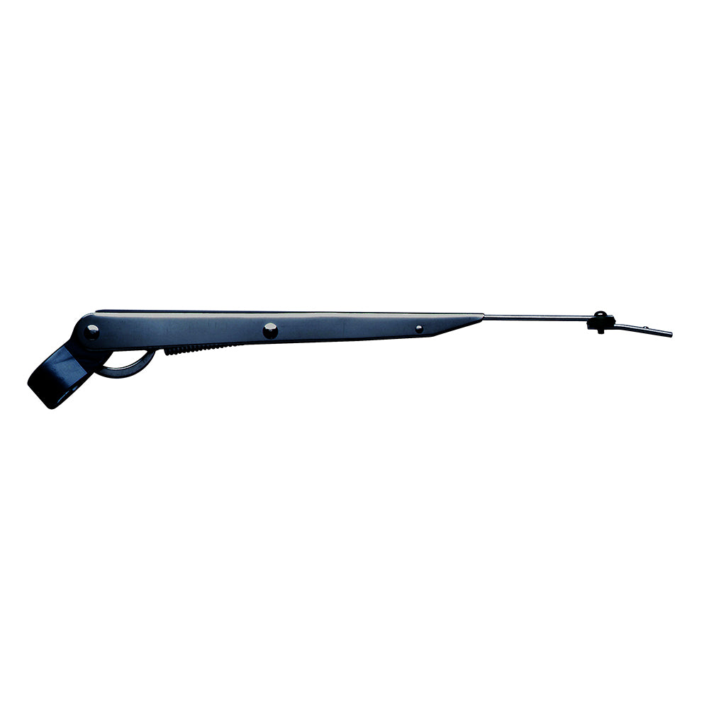 Marinco Wiper Arm Deluxe Stainless Steel - Black - Single - 10"-14" [33012A] - Premium Windshield Wipers from Marinco - Just $31.99! 