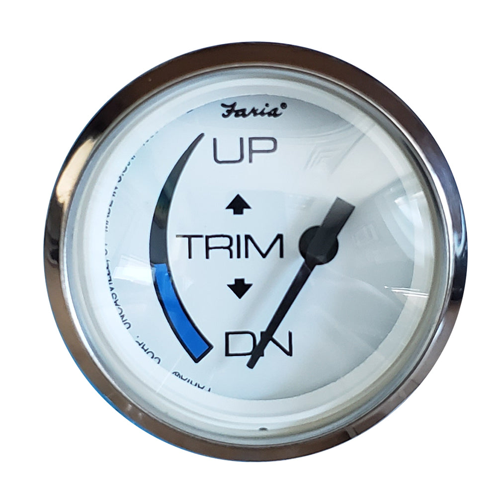 Faria Chesapeake White SS 2" Trim Gauge f/Honda Engines [13889] - Premium Gauges from Faria Beede Instruments - Just $84.99! 