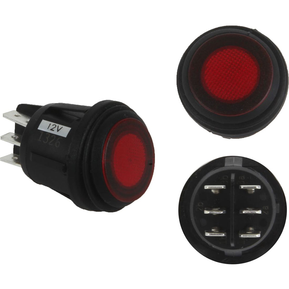 RIGID Industries 3 Position Rocker Switch - Red [40181] - Premium Accessories from RIGID Industries - Just $22.99! 