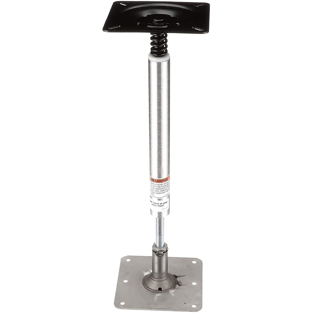 Attwood SWIVL-EZE LockN-Pin 3/4" Pedestal Kit 13" Post 7" x 7" Stainless Steel Base Plate Threaded [977339-T] - Premium Seating from Attwood Marine - Just $76.99! 