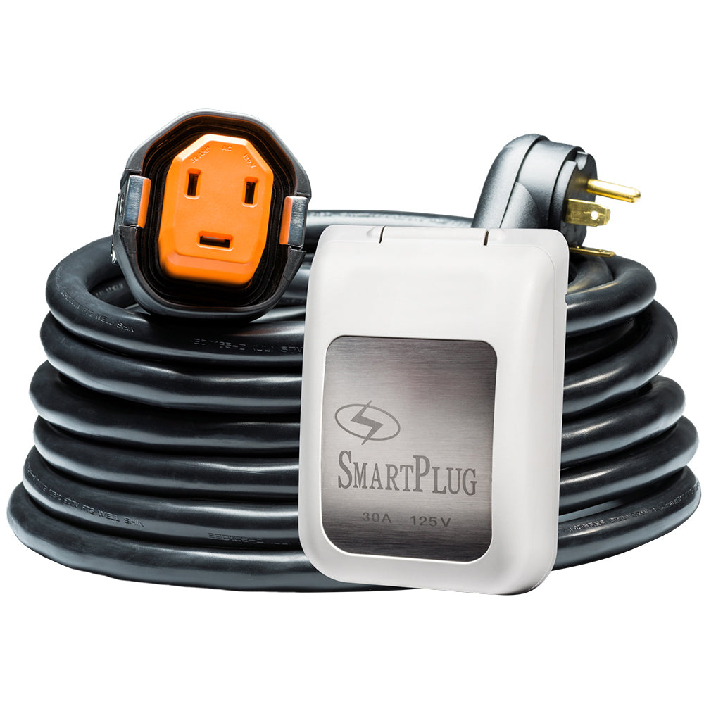 SmartPlug RV Kit 30 AMP Dual Configuration Cordset  White Inlet Combo - 30 [R30303BM30PW] - Premium Accessories from SmartPlug - Just $380! Shop now at Boat Gear Depot