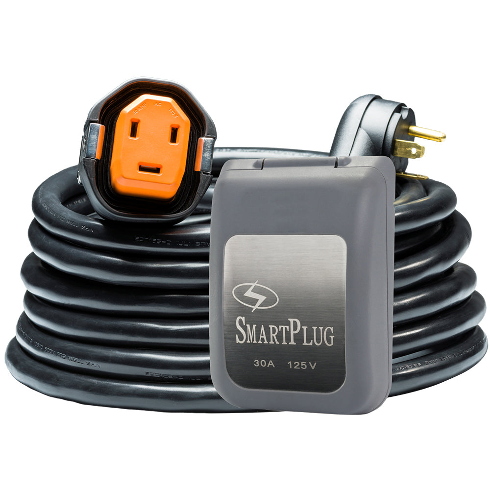 SmartPlug RV Kit 30 AMP Dual Configuration Cordset  Grey Inlet Combo - 30 [R30303BM30PG] - Premium Accessories from SmartPlug - Just $380! Shop now at Boat Gear Depot