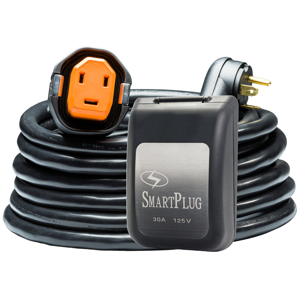 SmartPlug RV Kit 30 AMP Dual Configuration Cordset  Black Inlet Combo - 30 [R30303BM30PB] - Premium Accessories from SmartPlug - Just $380! Shop now at Boat Gear Depot