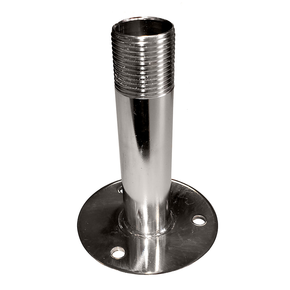 Sea-Dog Fixed Antenna Base 4-1/4" Size w/1"-14 Thread Formed 304 Stainless Steel [329515] - Premium Antenna Mounts & Accessories from Sea-Dog - Just $14.99! 