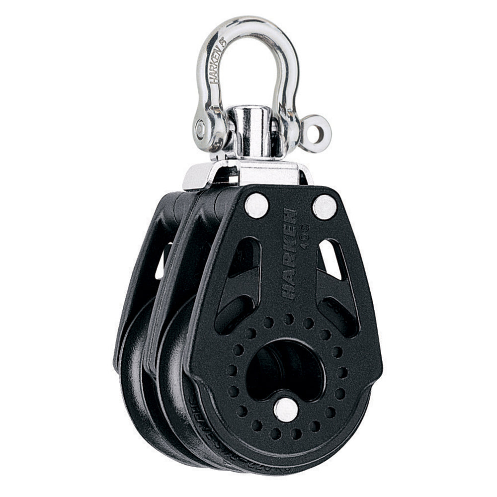 Harken 40mm Carbo Air Double Swivel Block [2638] - Premium Blocks from Harken - Just $84.95! 