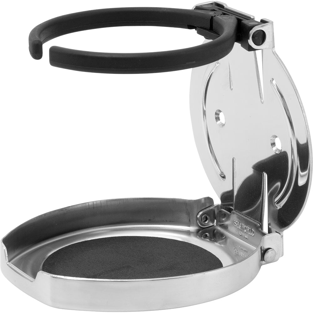 Sea-Dog Adjustable Folding Drink Holder - 304 Stainless Steel [588250-1] - Premium Deck / Galley from Sea-Dog - Just $41.99! 