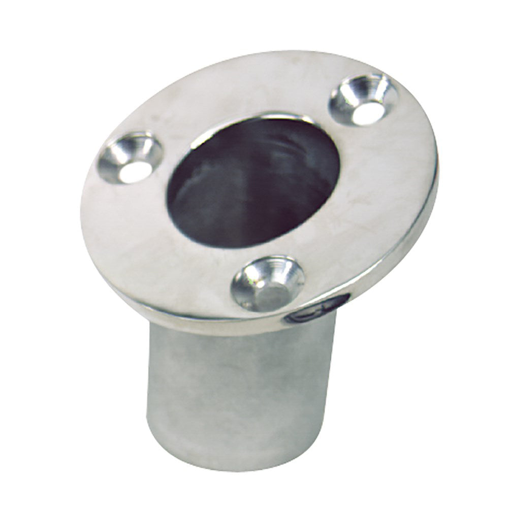 Sea-Dog Flush Mount Flagpole Socket - 25 - 1-1/4" ID - 316 Stainless Steel [491713-1] - Premium Deck / Galley from Sea-Dog - Just $26.99! 