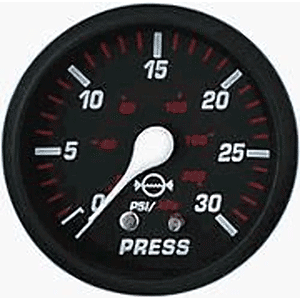 Faria Professional Red 2" Water Pressure Gauge [14612] - Premium Gauges from Faria Beede Instruments - Just $61.99! 