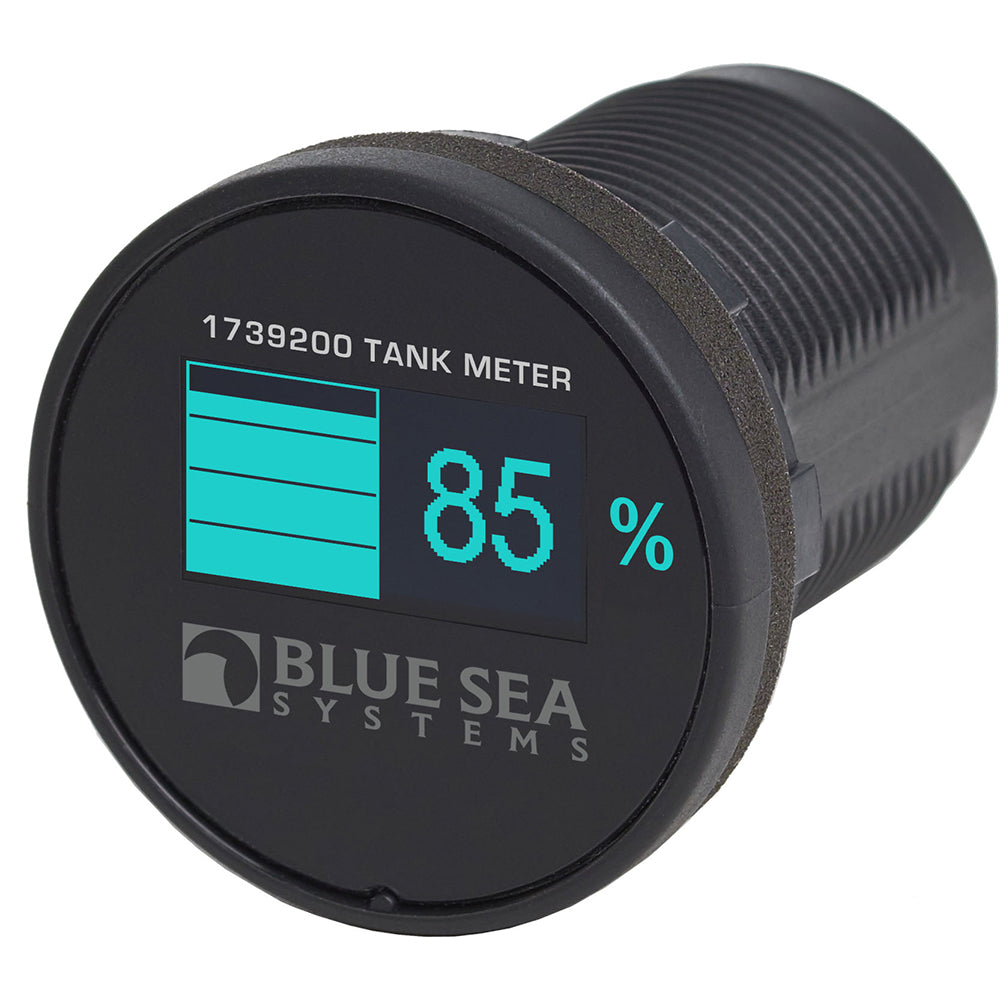 Blue Sea 1739200 Mini OLED Tank Meter - Blue [1739200] - Premium Meters & Monitoring from Blue Sea Systems - Just $49.99! 