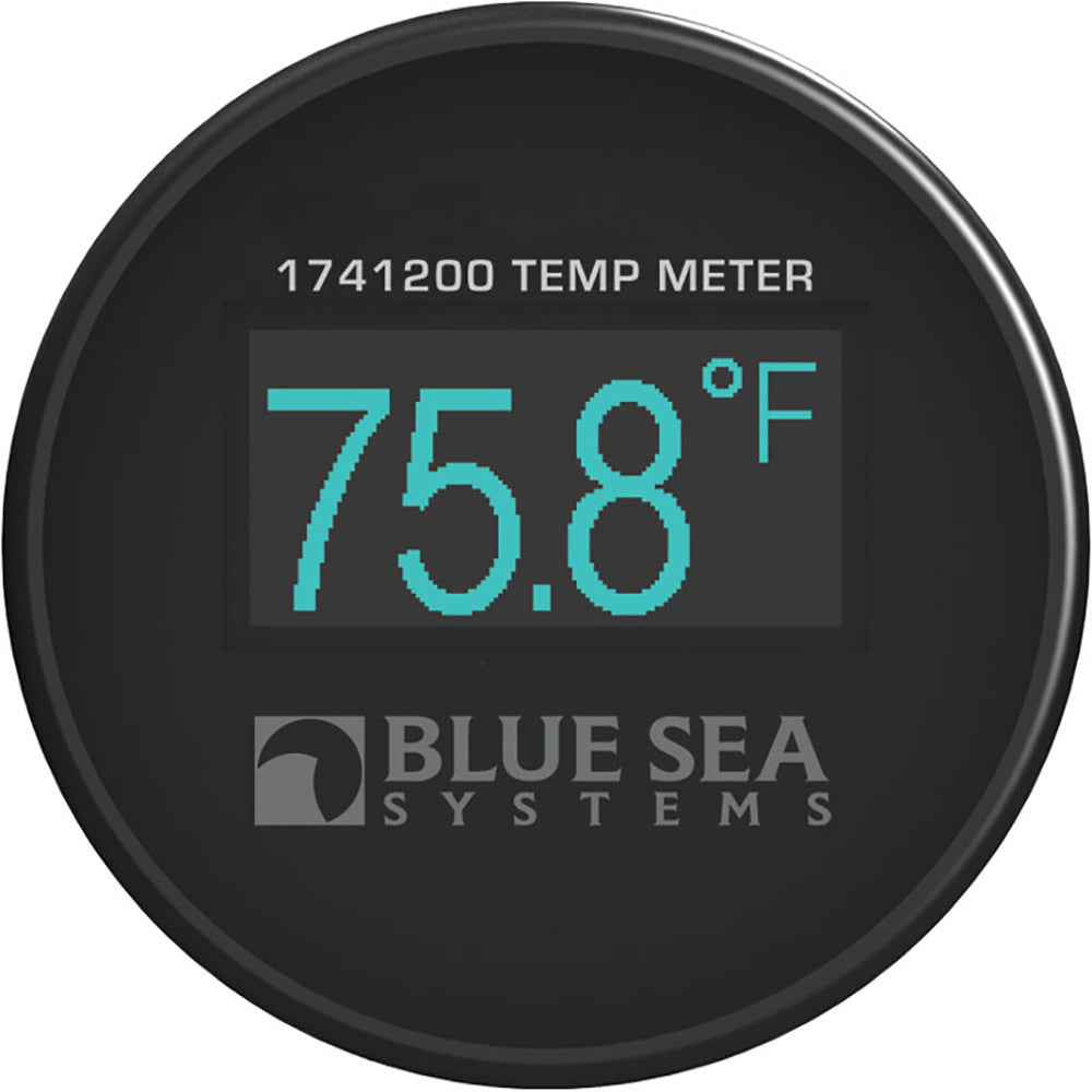 Blue Sea 1741200 Mini OLED Temperature Monitor - Blue [1741200] - Premium Meters & Monitoring from Blue Sea Systems - Just $62.99! 