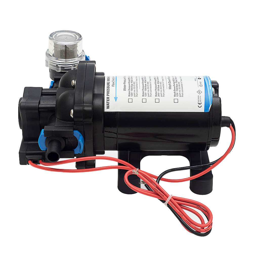 Albin Group Water Pressure Pump - 12V - 2.6 GPM [02-01-003] - Premium Washdown / Pressure Pumps from Albin Group - Just $94.99! 