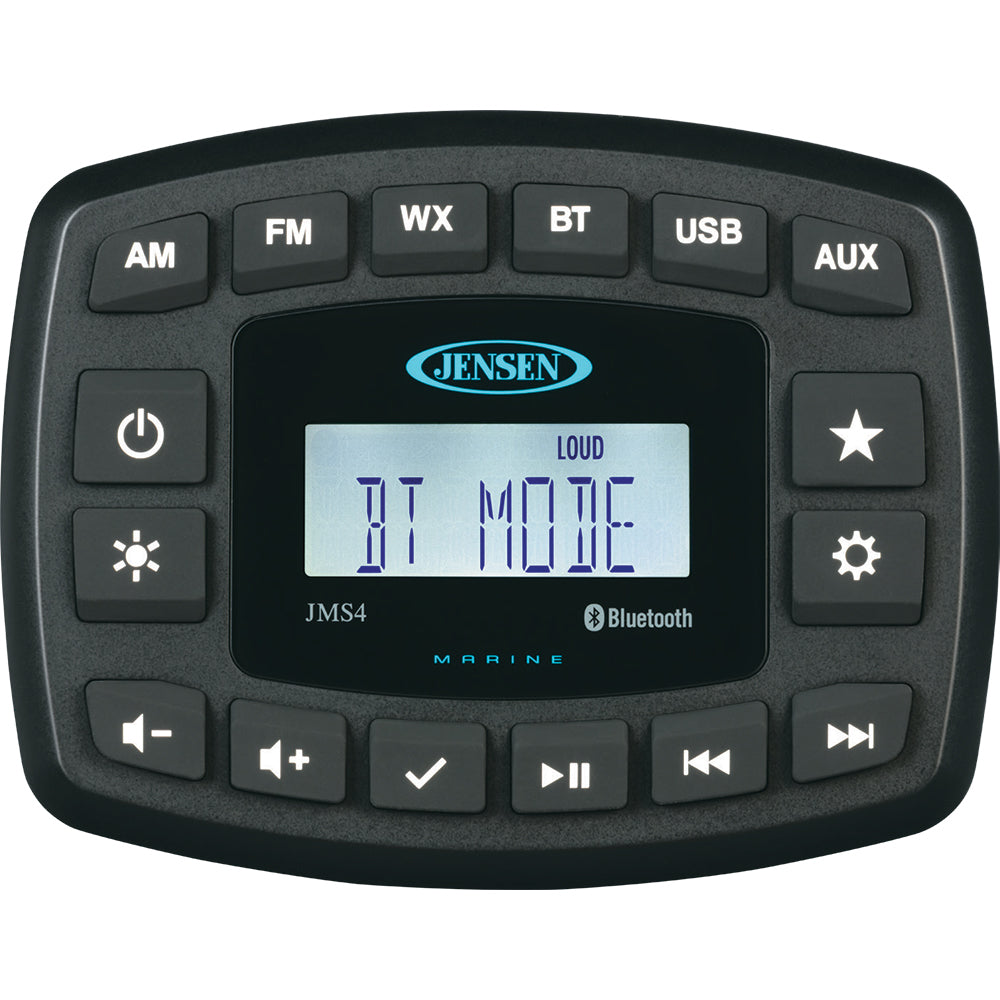 JENSEN JMS4RTL Stereo w/AM/FM/BT - Single Zone [JMS4RTL] - Premium Stereos from JENSEN - Just $184.99! 