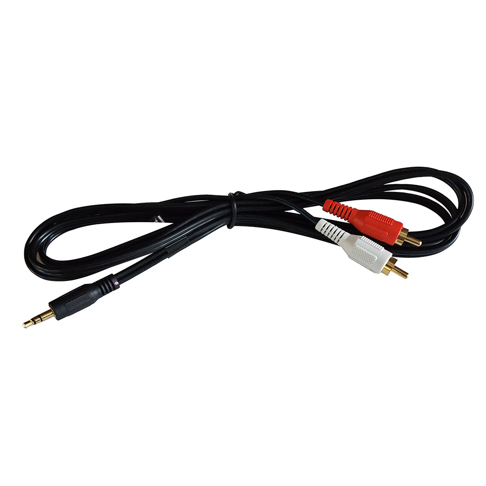 Fusion MS-CBRCA3.5 Input Cable - 1 Male (3.5 mm) to 2 Male RCA [010-12753-20] - Premium Accessories from Fusion - Just $11.99! 