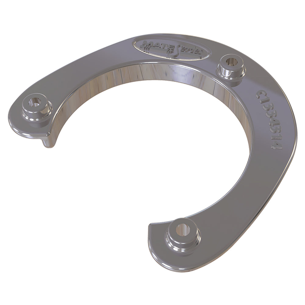 Mate Series Stainless Steel Rod  Cup Holder Backing Plate f/Round Rod/Cup Only f/3-3/4" Holes [C1334314] - Premium Rod Holders from Mate Series - Just $22.95! 